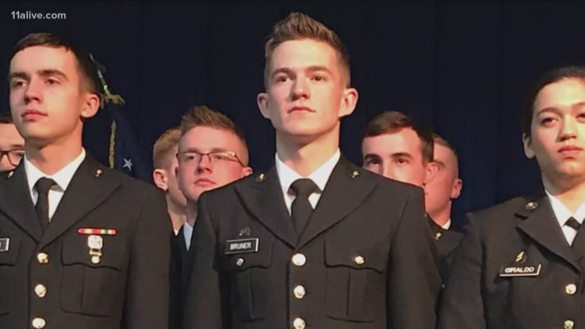 Cadet Benjamin Bruner is in surgery after colliding with a suspected DUI driver while on his way to the Military School at University of North Georgia.