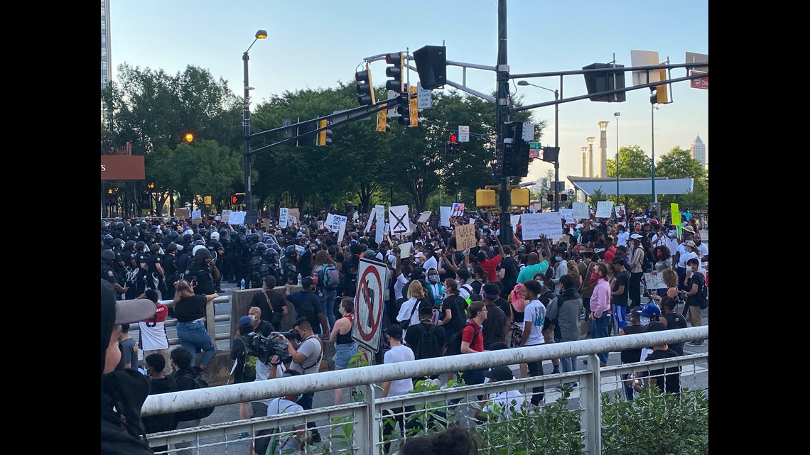 Atlanta protests night three live coverage