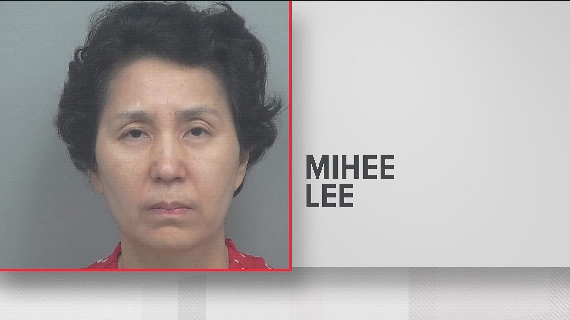 Mihee Lee is just one of six suspects that were accused of playing a role in the woman's death.