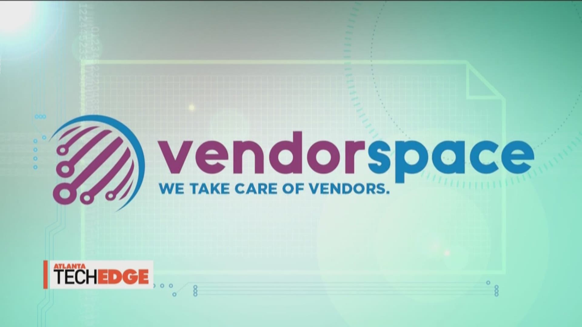 Tinder for event planners! Learn about the 'vendorspace' app on 'Atlanta Tech Edge'