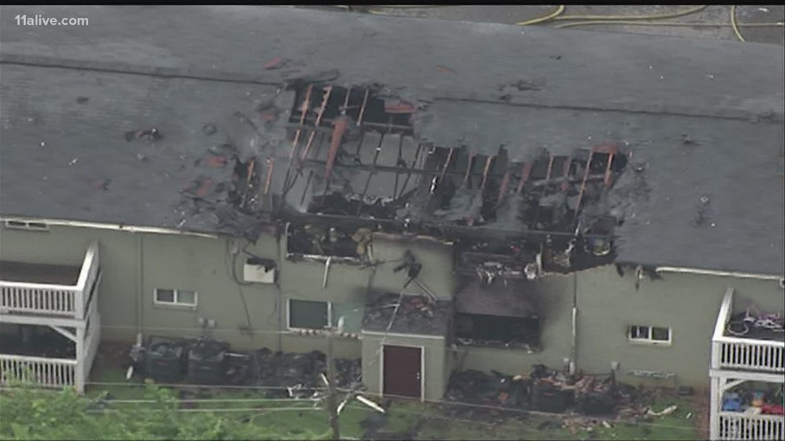 Fire on Sylvan Road in Atlanta Friday - Vimarsana News