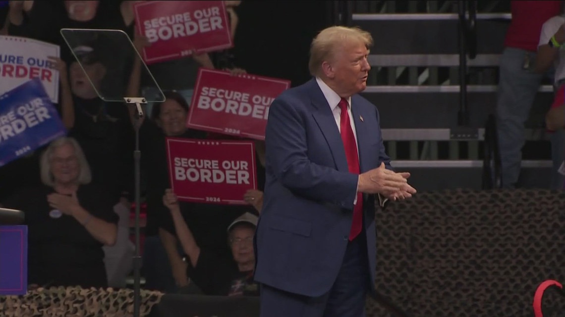 Former President Donald Trump to make stop in Atlanta and Forsyth ...