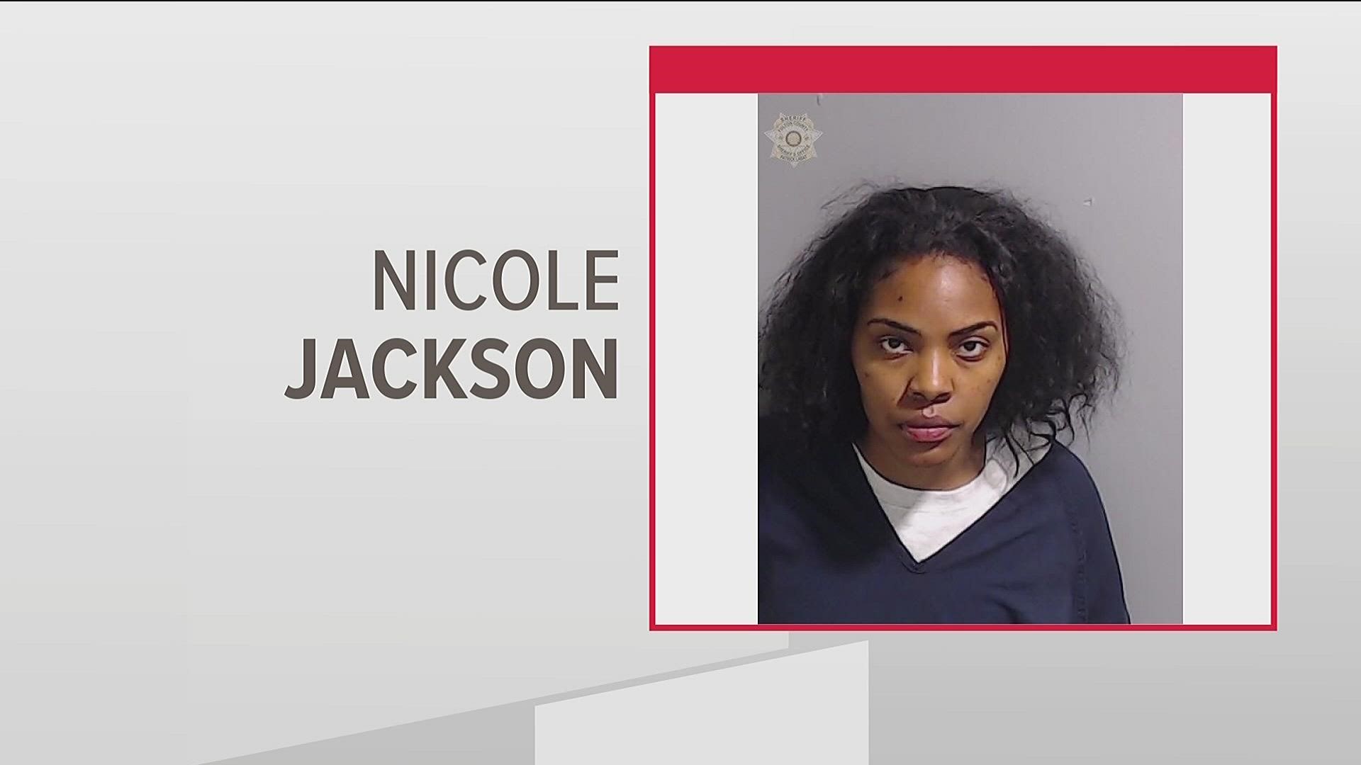 Nicole Jackson is currently behind bars and facing multiple charges, including arson and murder.