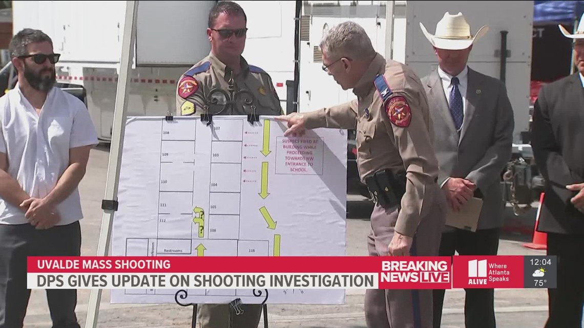 'He shot the door' | Texas Department of Safety gives update on school shooting
