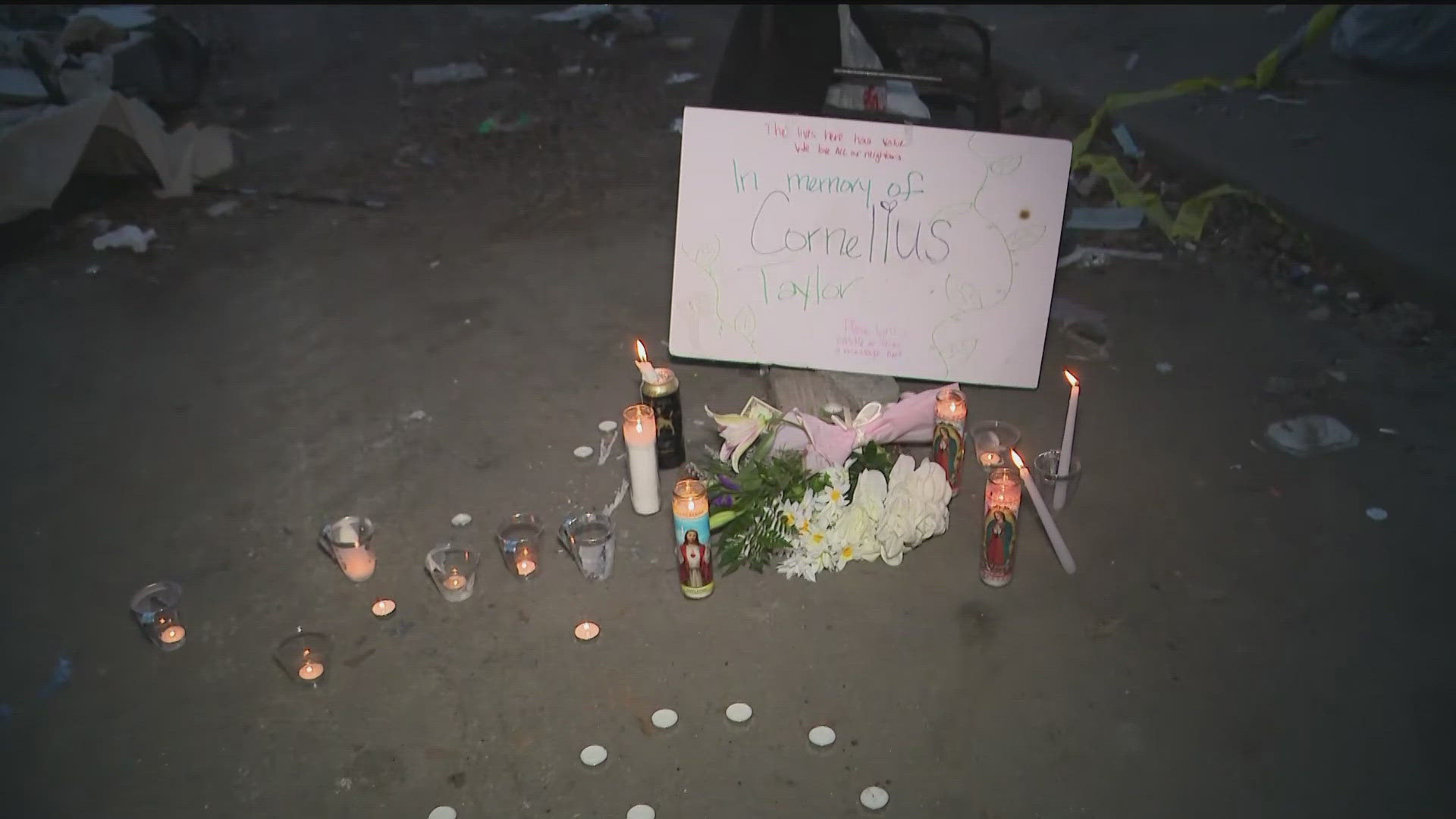 Vigil honors man killed in Atlanta homeless encampment clearing | Team ...