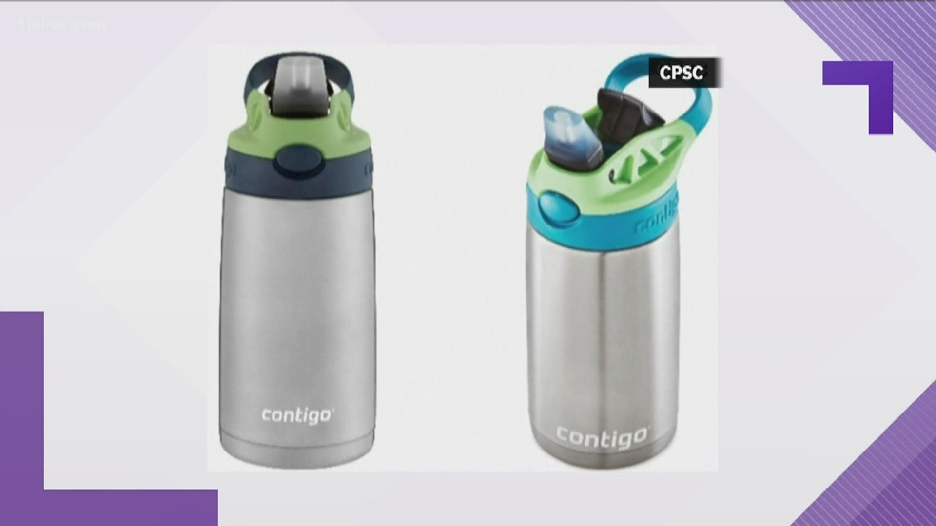 The bottles are being recalled due to a choking hazard where the clear silicone spout can detach.