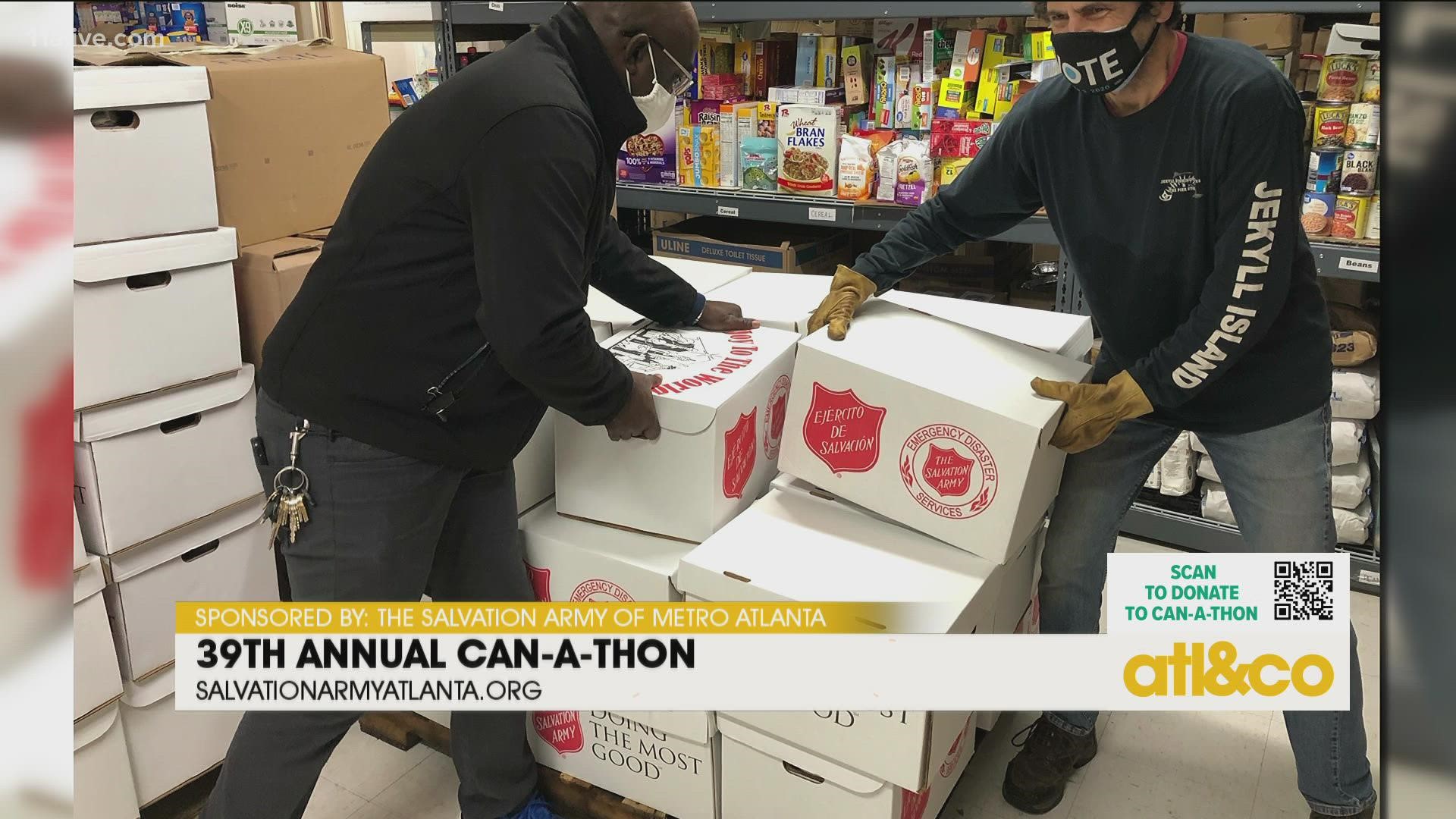 The 39th Annual Can-A-Thon is underway all over metro Atlanta. Donate to families in need this giving season.
