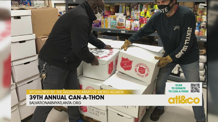 Join the Salvation Army in battling food insecurity with Can-A-Thon 2021