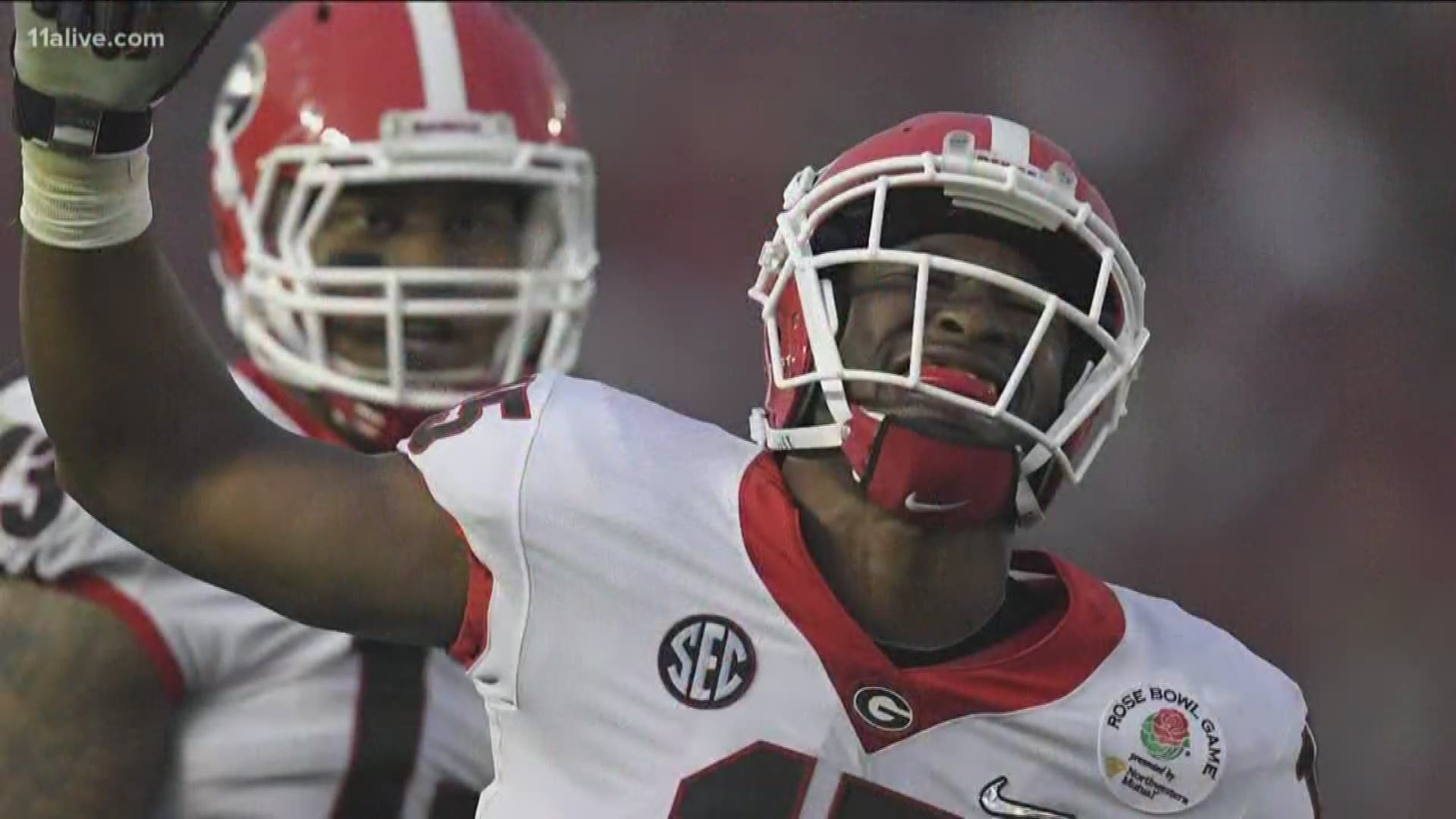 UGA's D'andre Walker talks about sacks