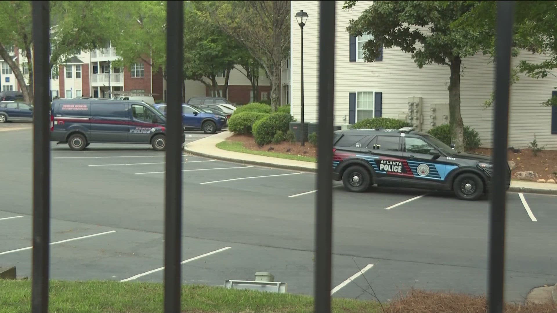 Atlanta Police said it happened at an apartment complex on Maple Drive.
