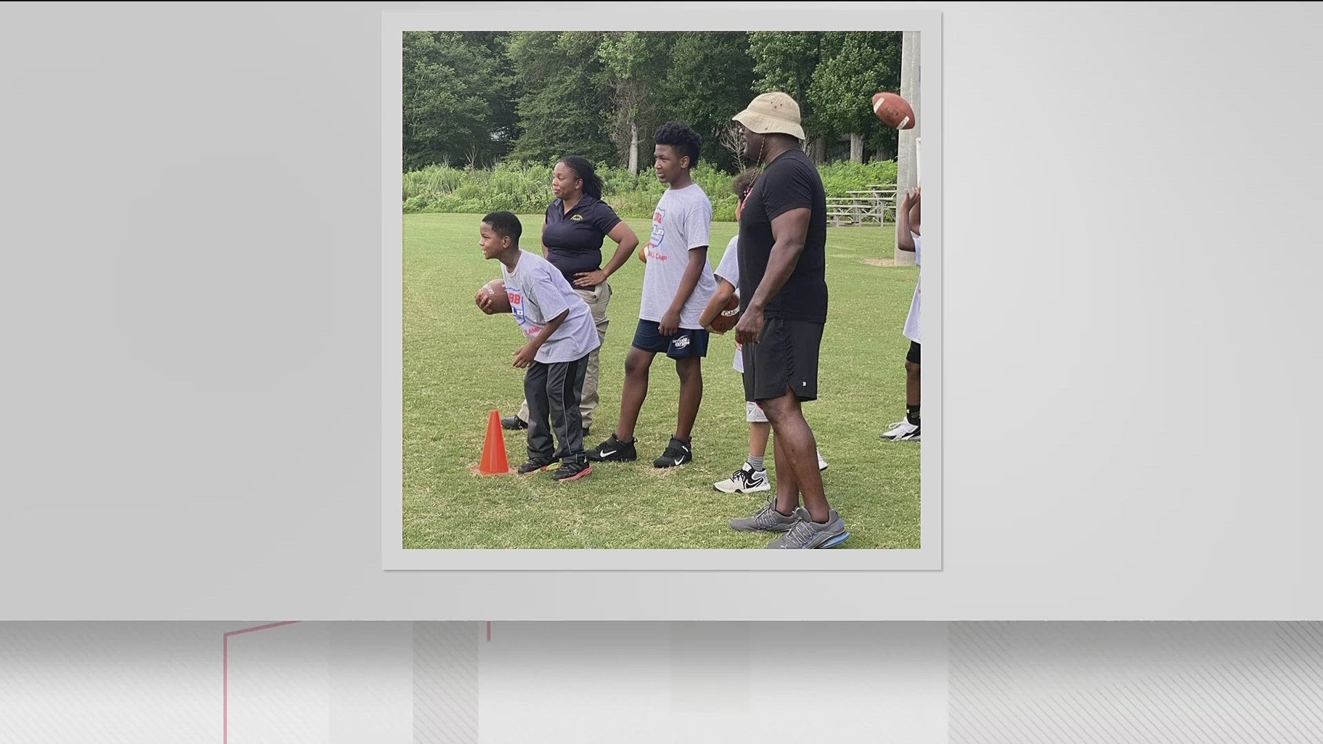 Cobb Police Athletic League is hosting a free, two-day football skills camp for kids in hopes of bettering police relations with the community.