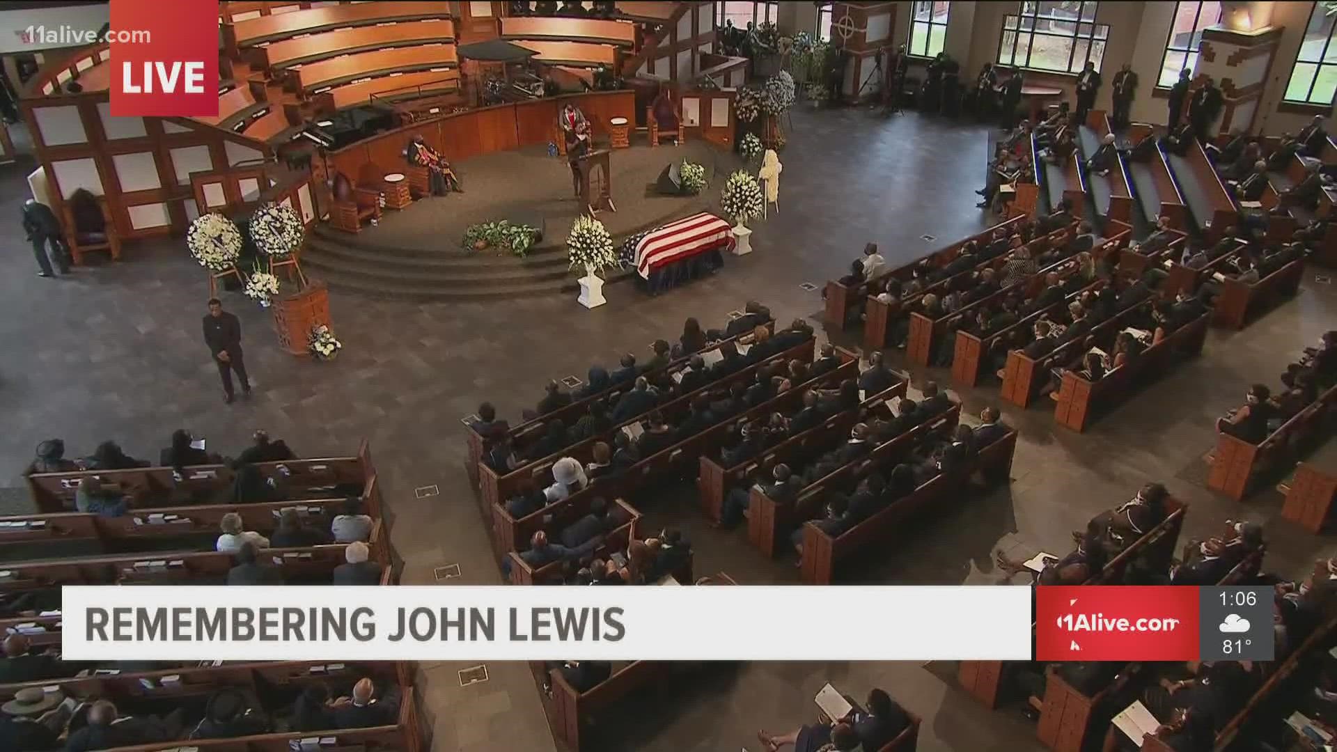 John Lewis funeral Deputy Chief of Staff speaks on working with Lewis