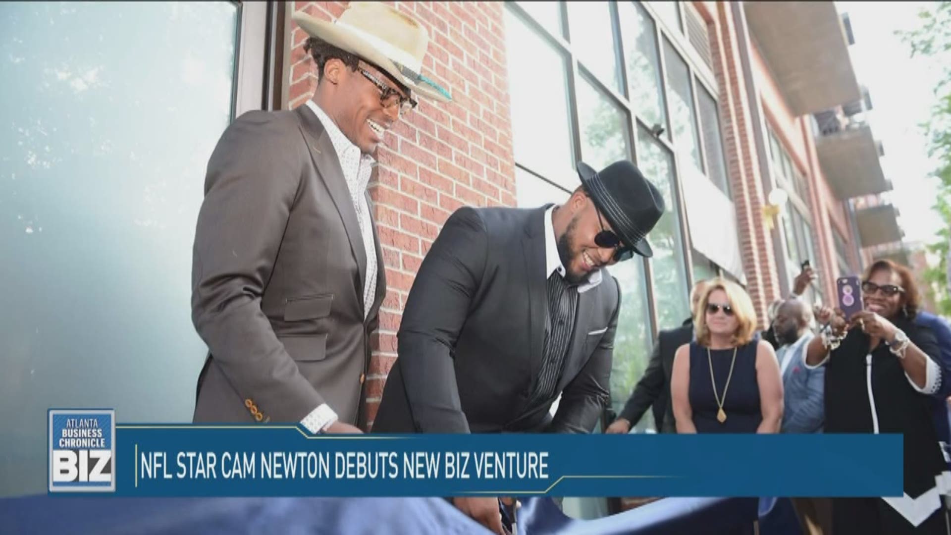 Carolina Panthers quarterback Cam Newton just opened cigar bar and dinner club Fellowship in Castleberry Hill. Get your top business headlines on 'Atlanta Business Chronicle's BIZ' on 11Alive.
