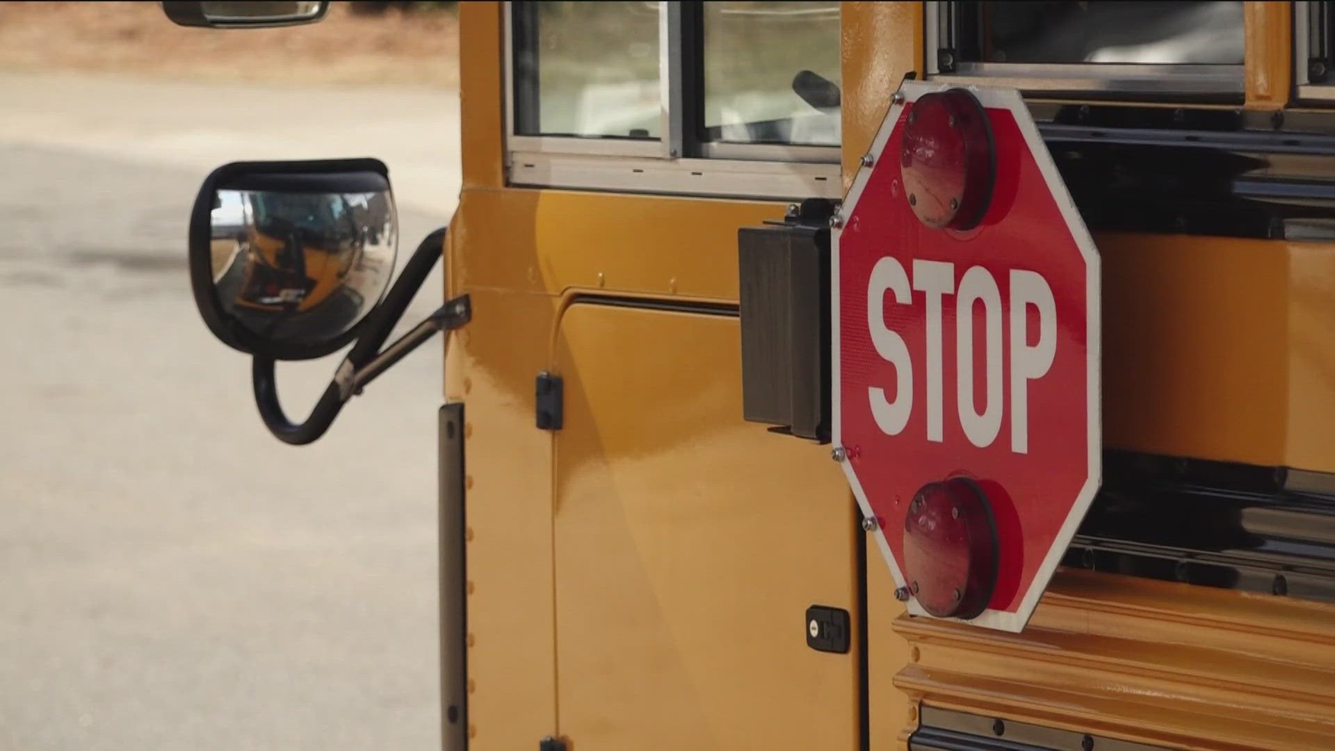 A school bus crash has left multiple students injured on a busy road in Hall County as students were being dropped off for the weekend on Friday afternoon.