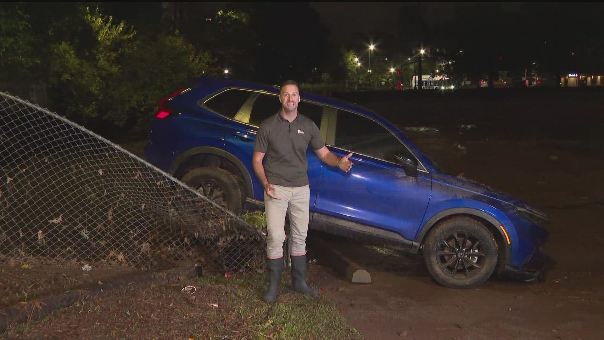 Flooding at Clark Atlanta University, Videos