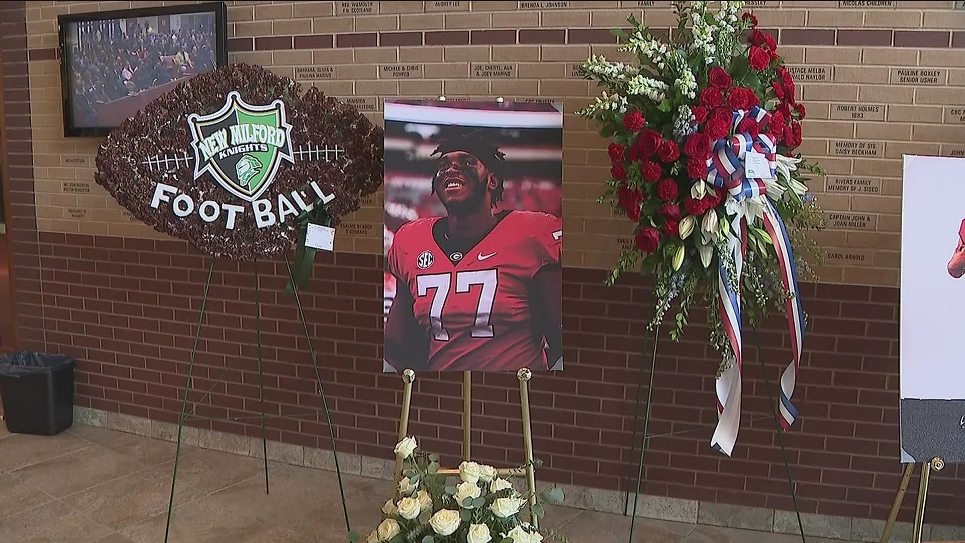 Devin Willock and Chandler LeCroy died in a car accident on Sunday morning, hours after the UGA championship celebration.