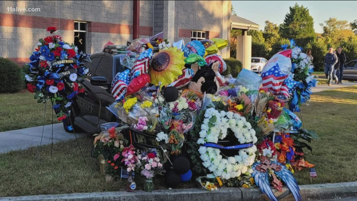 Funeral held for fallen Jackson County deputy Lena Marshall | 11alive.com