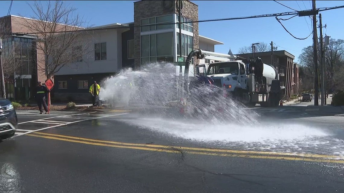 Atlanta Watershed Clears Homeowner's Storm Drains After Recent Flooding ...