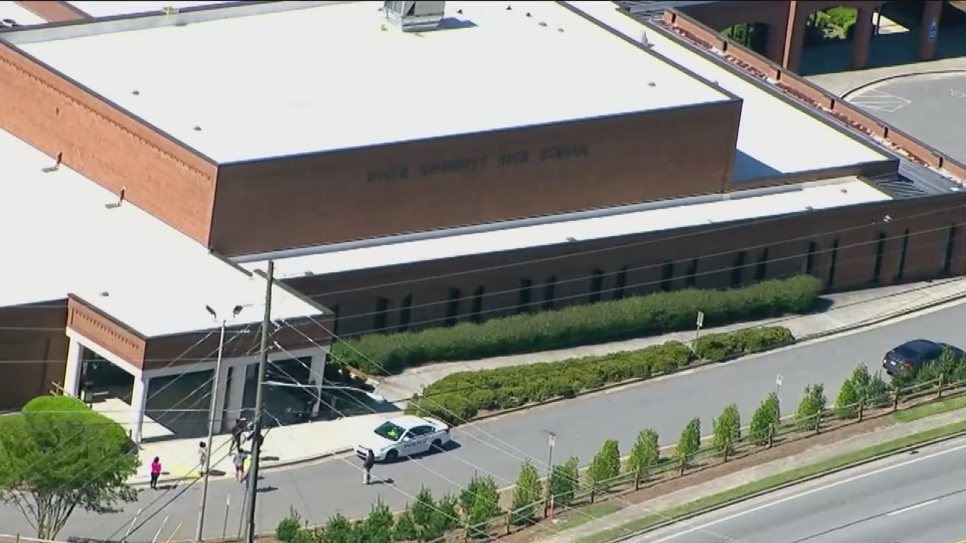 A teen was arrested following a shooting near South Gwinnett High School on Wednesday, according to Snellville Police Department.