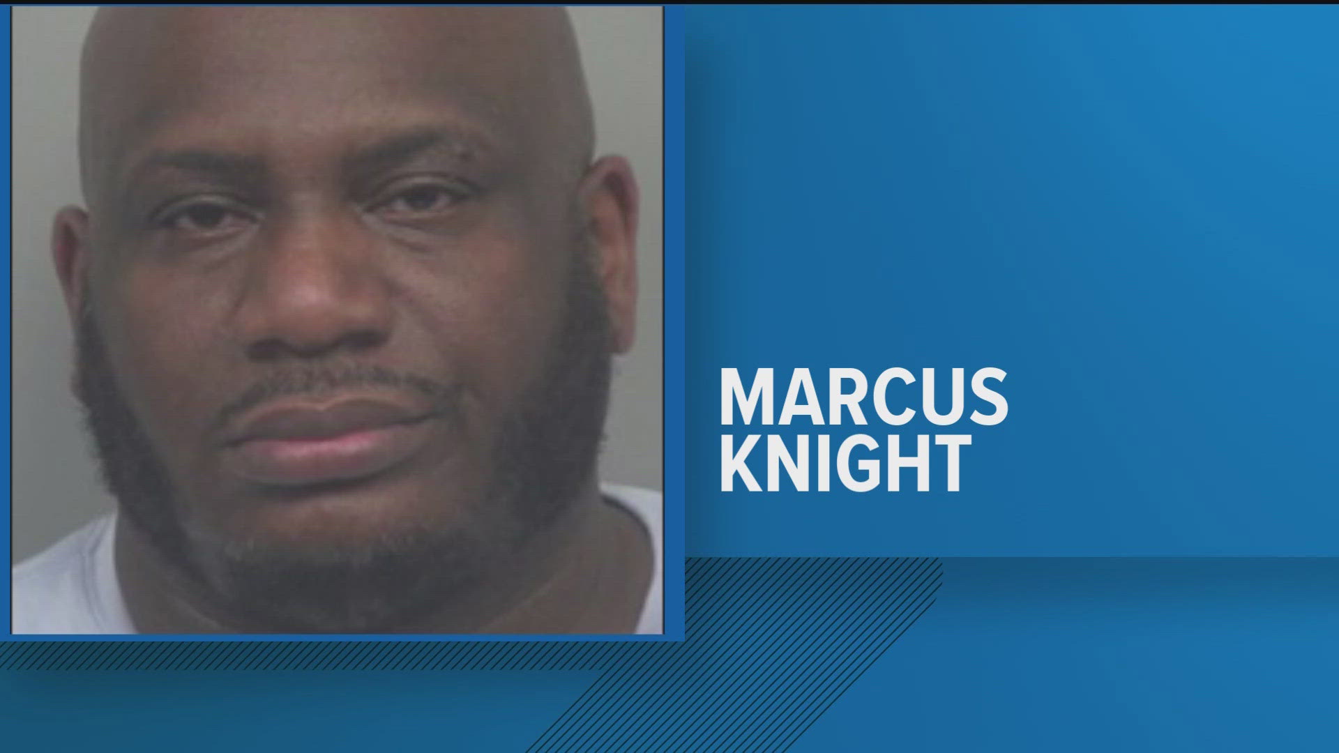 The victim was not a student of Marcus Knight's, according to authorities. DeKalb County School District said the teacher was placed on administrative leave.