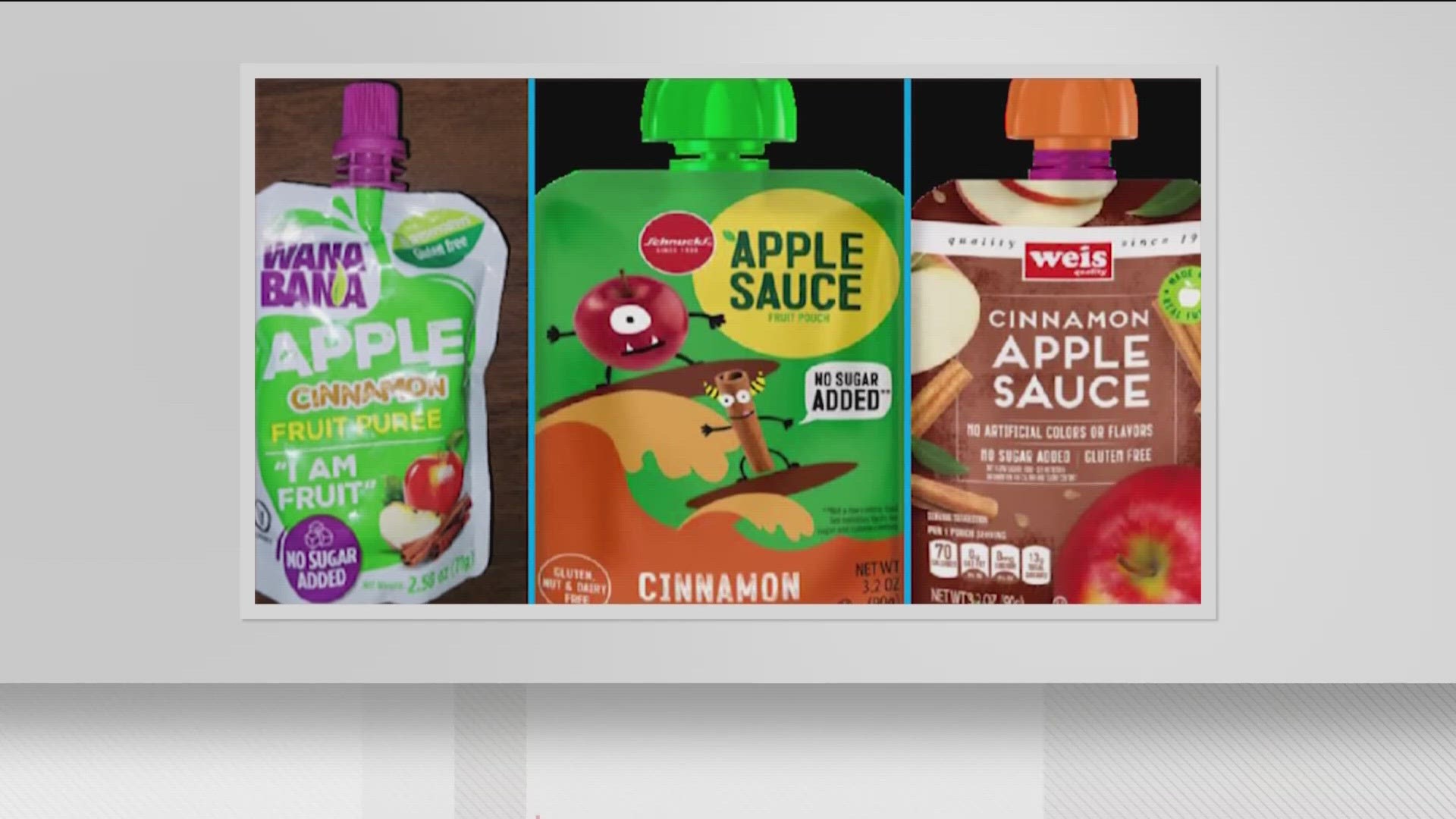 Doctors and health officials recommend families seek a blood test for children who've eaten the recalled pouches