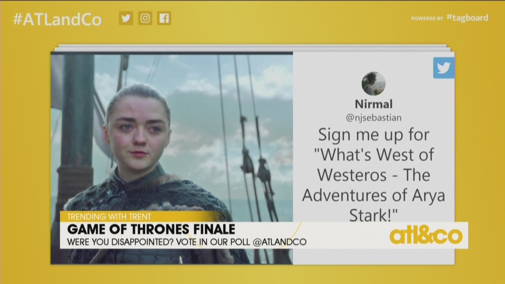 Were you THAT disappointed in the GoT finale? Many took to Twitter to share their collective pain following the big wrap-up.