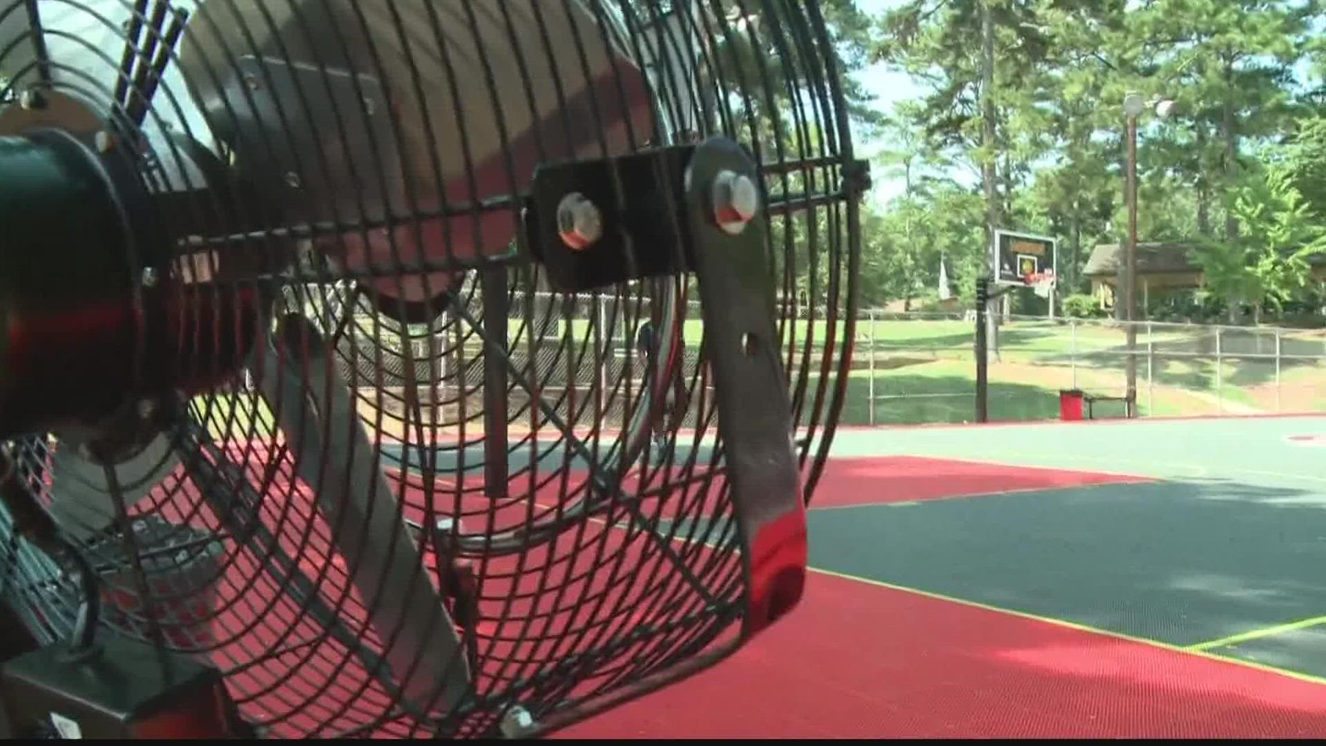 Water vessels will be placed at 10 City of South Fulton parks to keep kids cool when they're practicing sports.