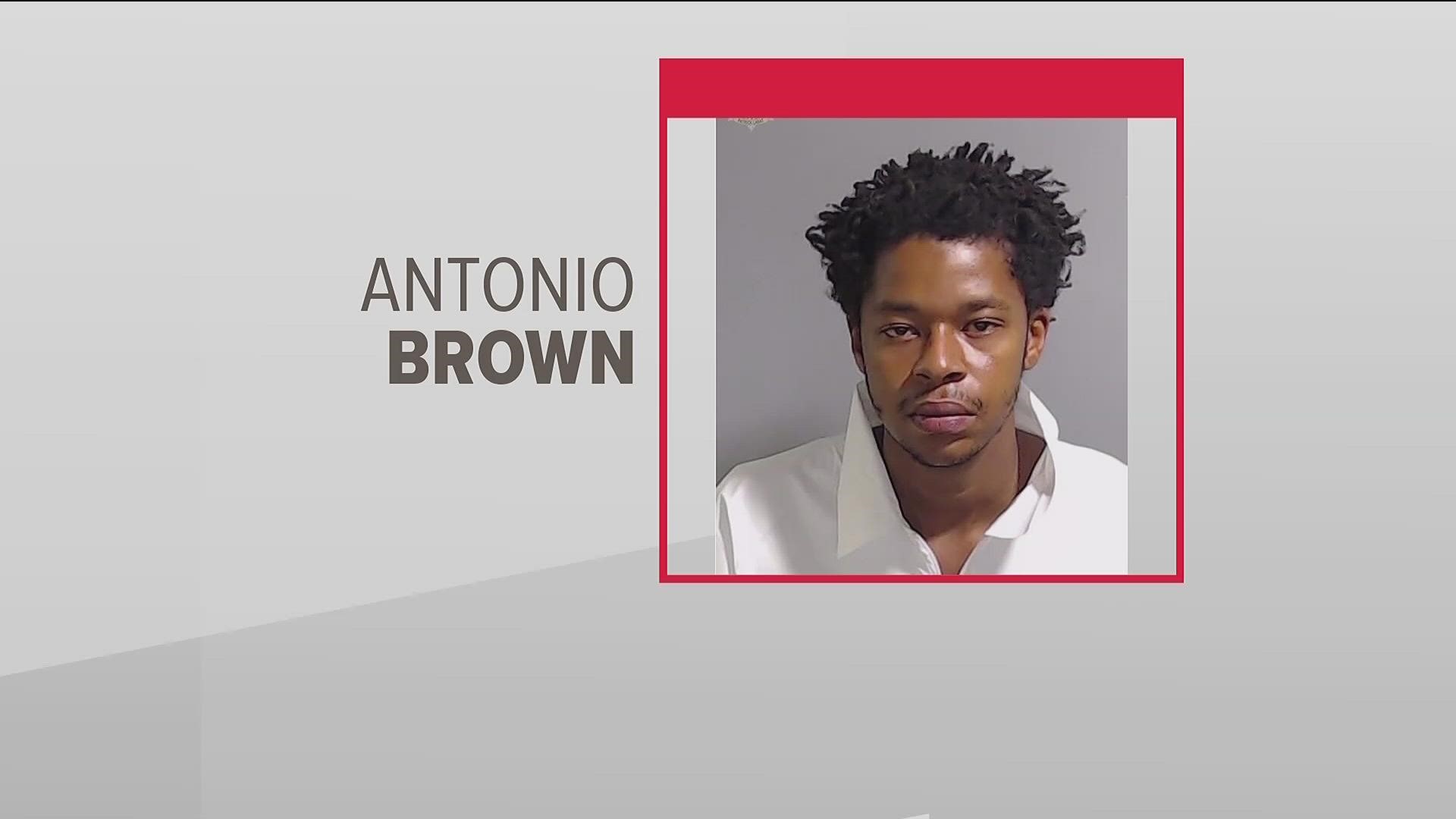 23-year-old Antonio Brown was arrested in December.