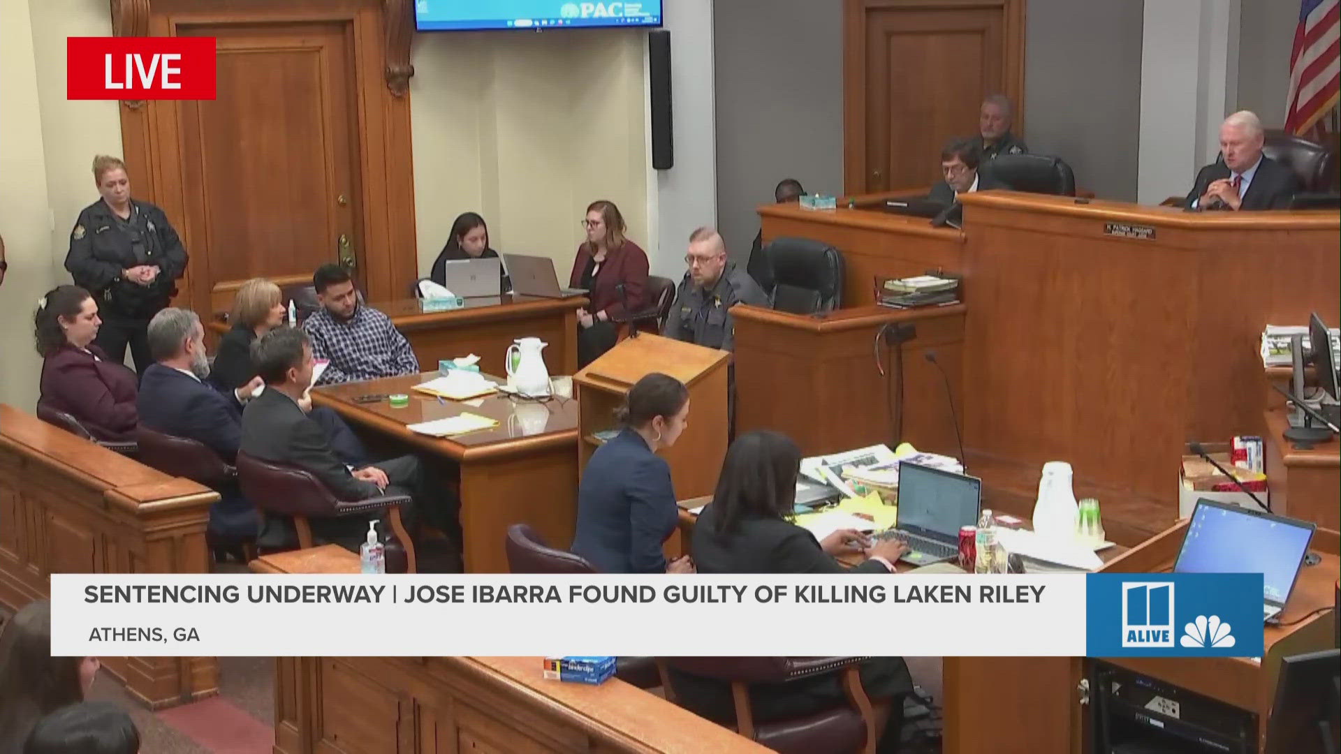 The judge shared his thought before sentencing Jose Ibarra. He was found guilty on all charges in the killing of Laken Riley. 