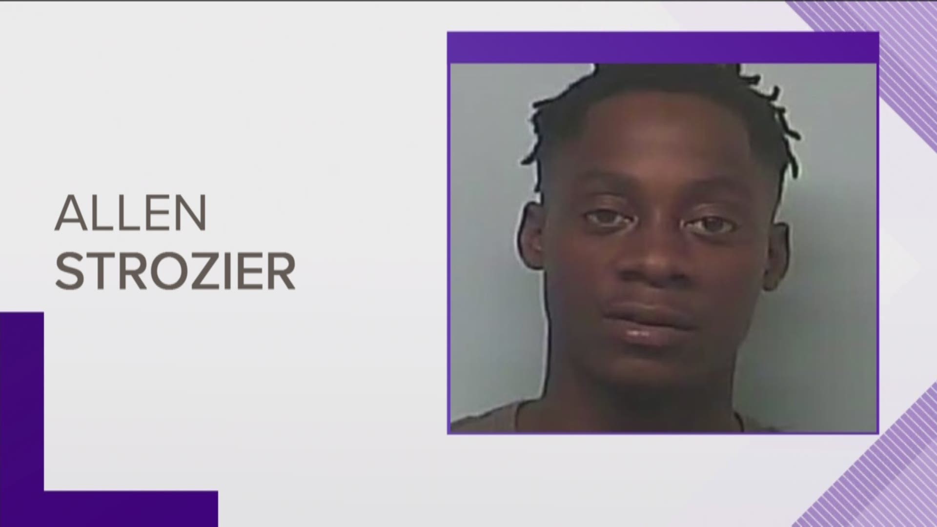 Police say Allen Strozier broke into a LaGrange home on Tuesday, dragged the homeowner outside and pushed her into the pool.