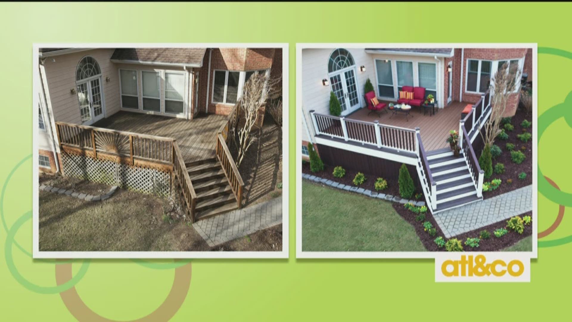 Engineering what's next in outdoor living! Learn about TREX Composite Decking on 'Atlanta & Company'
