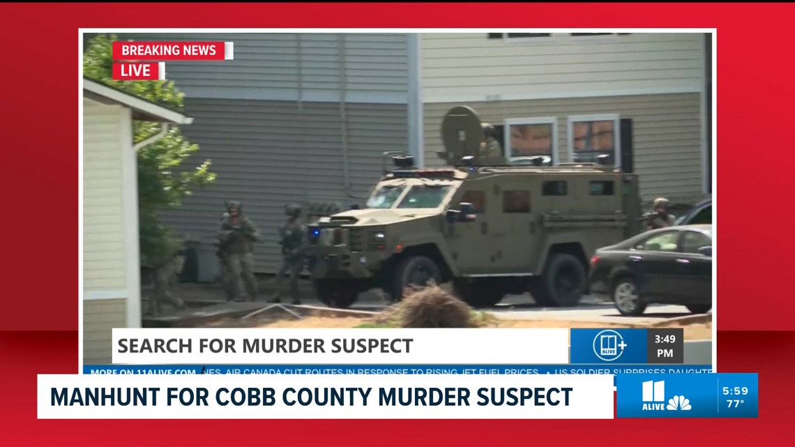 Manhunt still underway in Cobb County as authorities search for murder ...