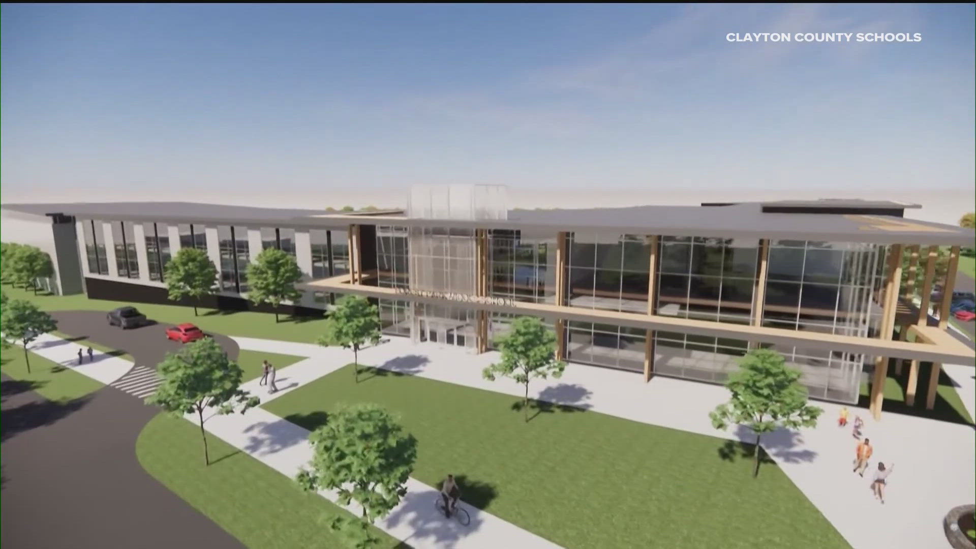 Forest Park Middle was originally set to open in August.