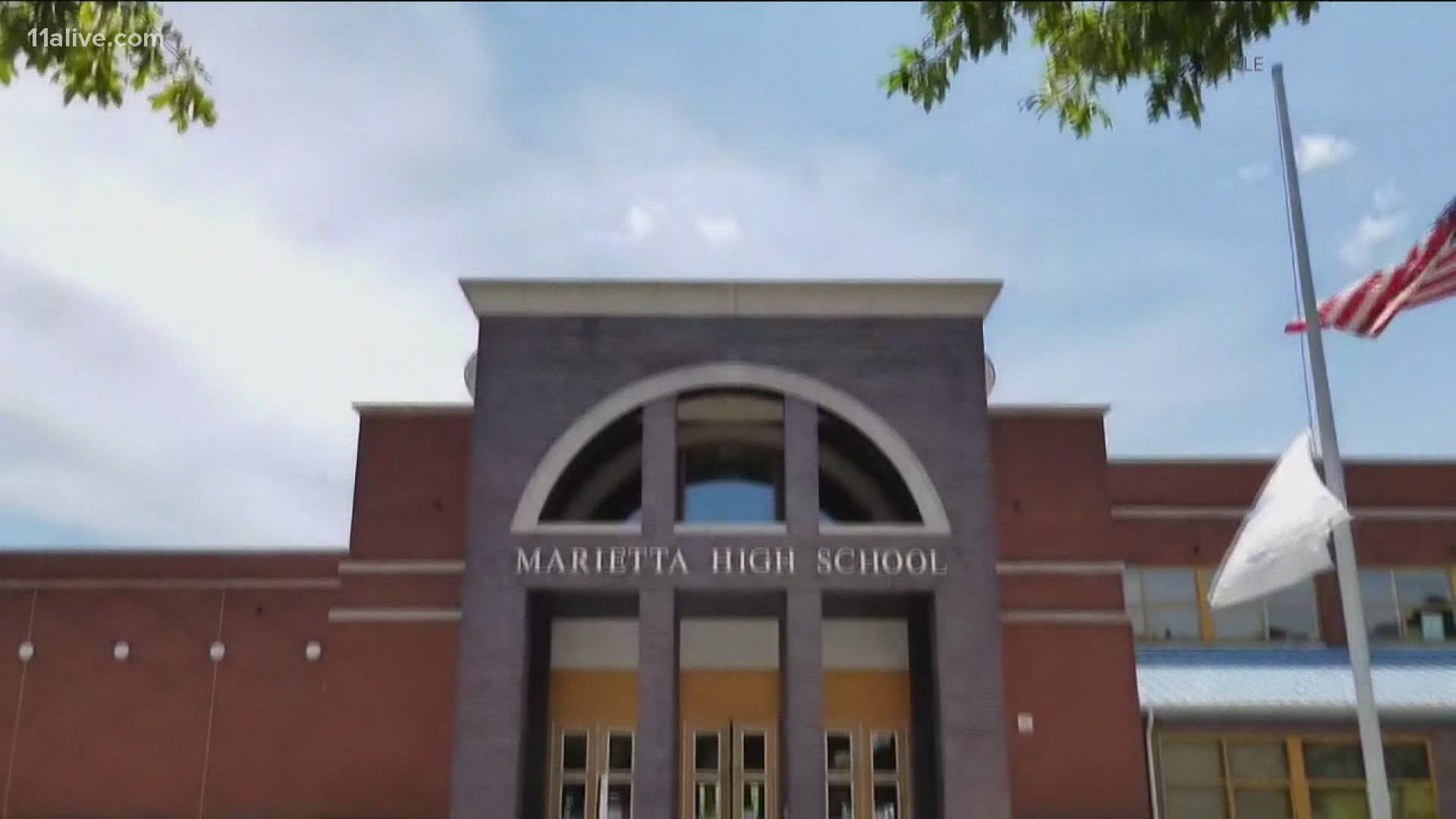 Former Marietta High School student brings gun on campus arrested
