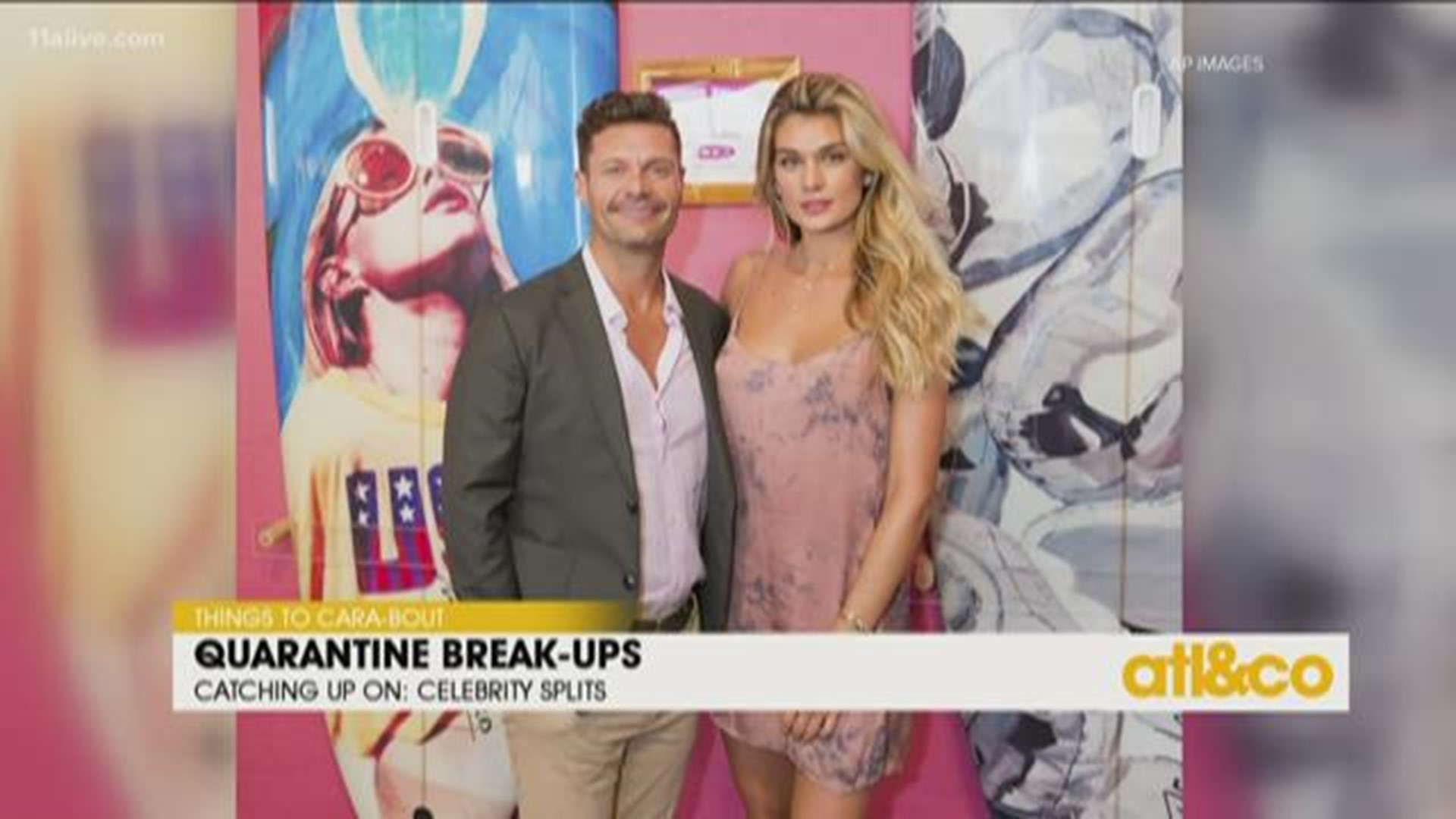 Cara Kneer shares high-profile celeb breakups and new loves in the wild era of 2020 quarantine with Christine Pullara on A&C.