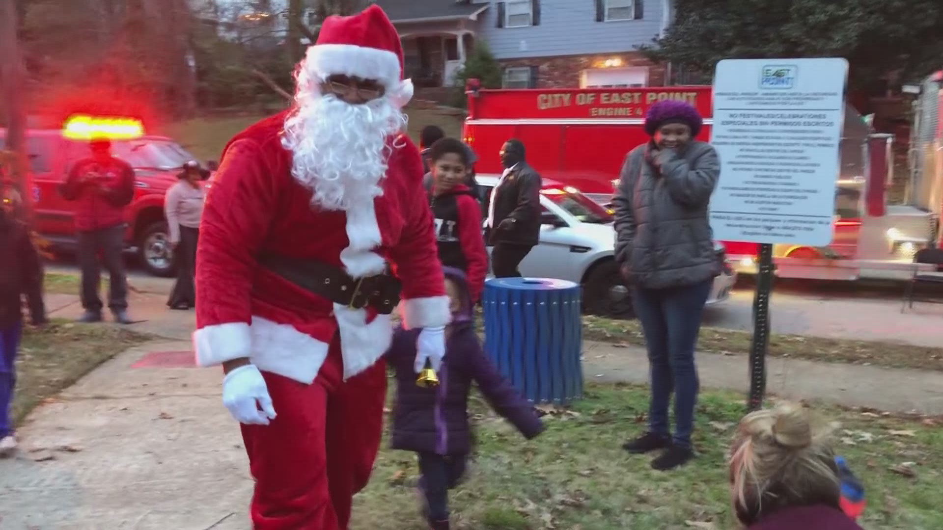 Santa Rides again thanks to East Point Fire Department