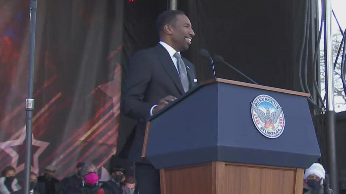 Atlanta Mayor Andre Dickens inauguration full speech