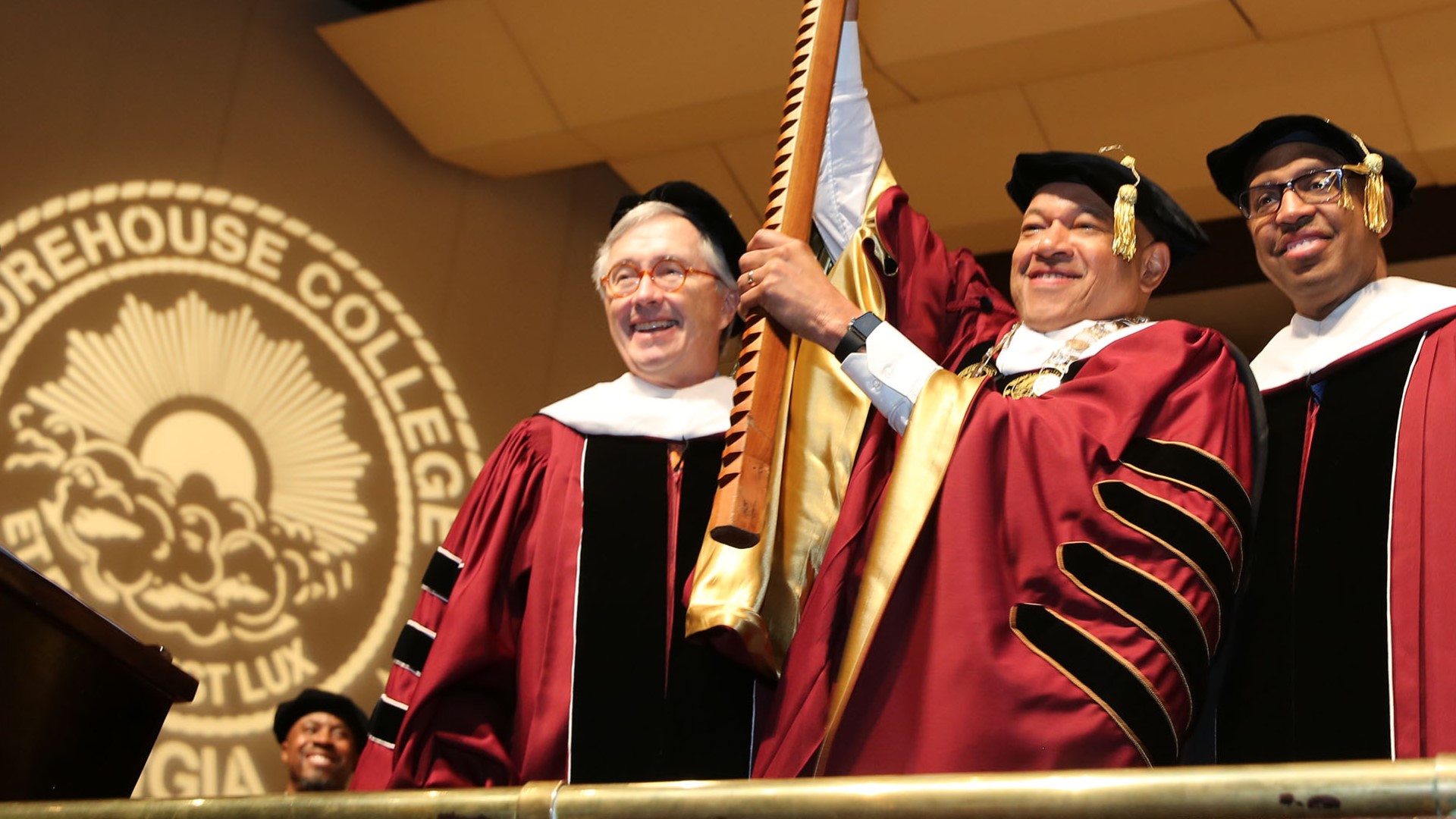 Dr. David A. Thomas was installed as the 12th President of Morehouse College.