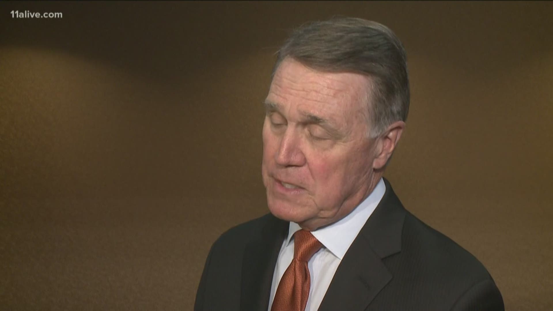 Perdue said he wants political parties together on gun laws.