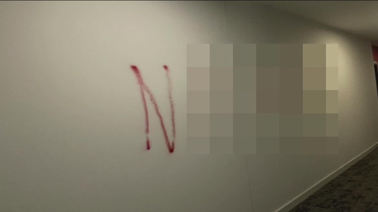 Residents call security after racial slur was found on Marietta apartment complex wall