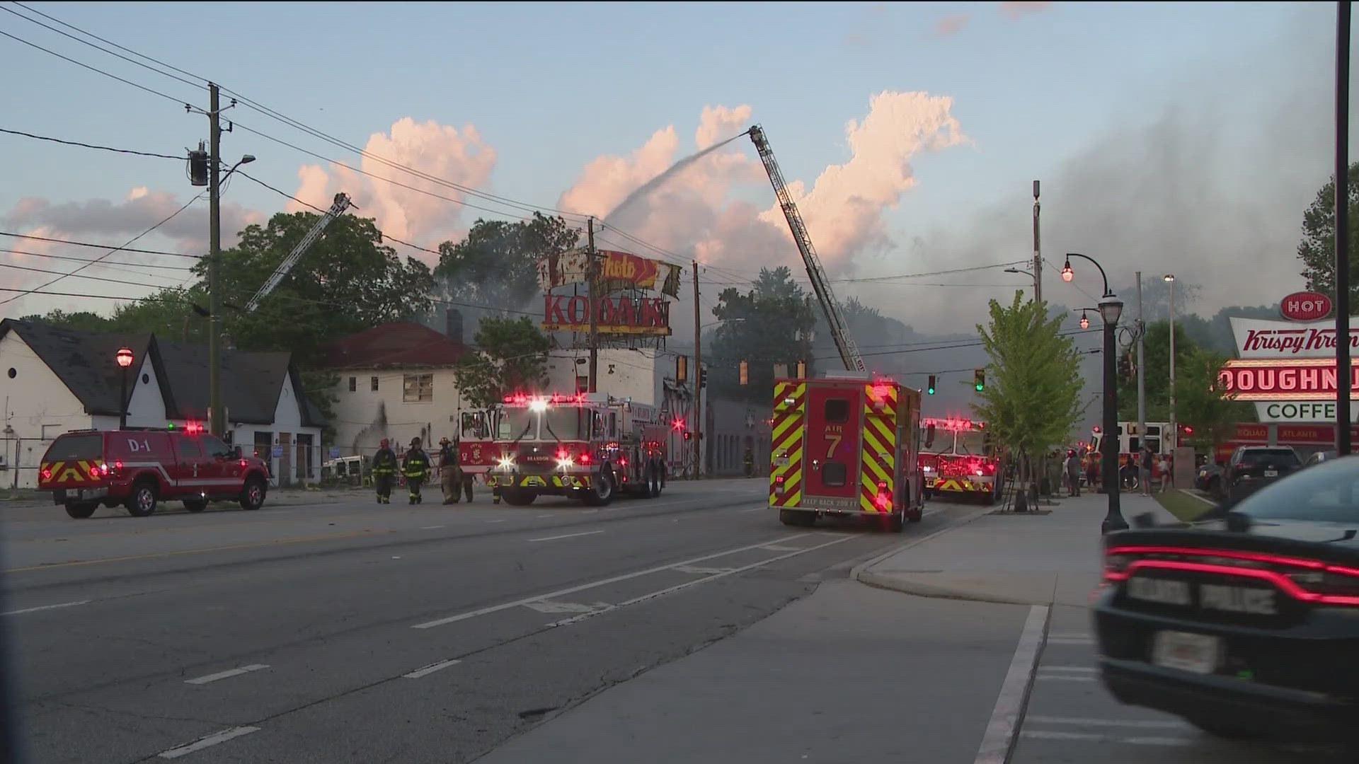 Fire crews are still investigating the cause of the fire at the Atlanta Eagle, an LGBTQ+ bar in Atlanta, as community members mourn the historic site.