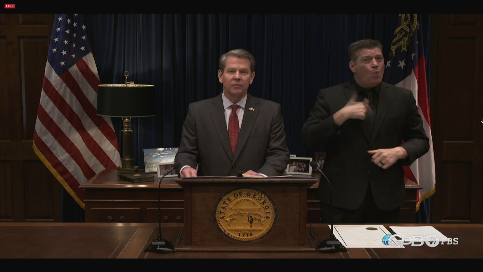 Gov. Brian Kemp has addressed the state's first-ever public health emergency and detailed new numbers regarding cases of COVID-19 as reported by health officials.