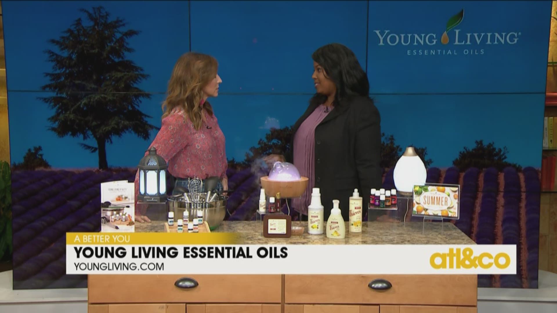 Young Living Essential Oils on 'Atlanta & Company'
