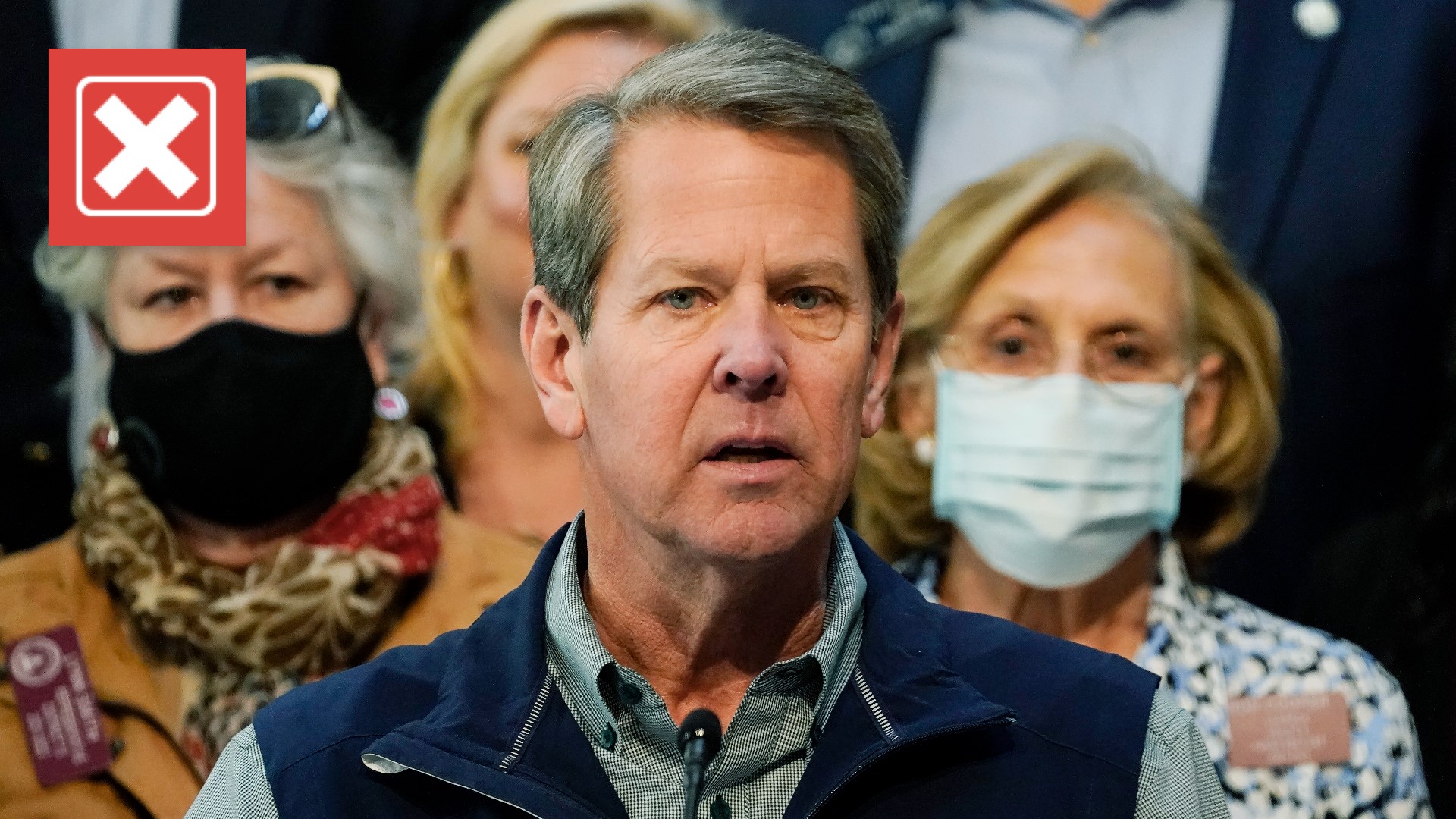 Gov. Kemp first referenced a failed AIDS vaccine mandate in September of 2020. He has since made similar comments twice in the past month.