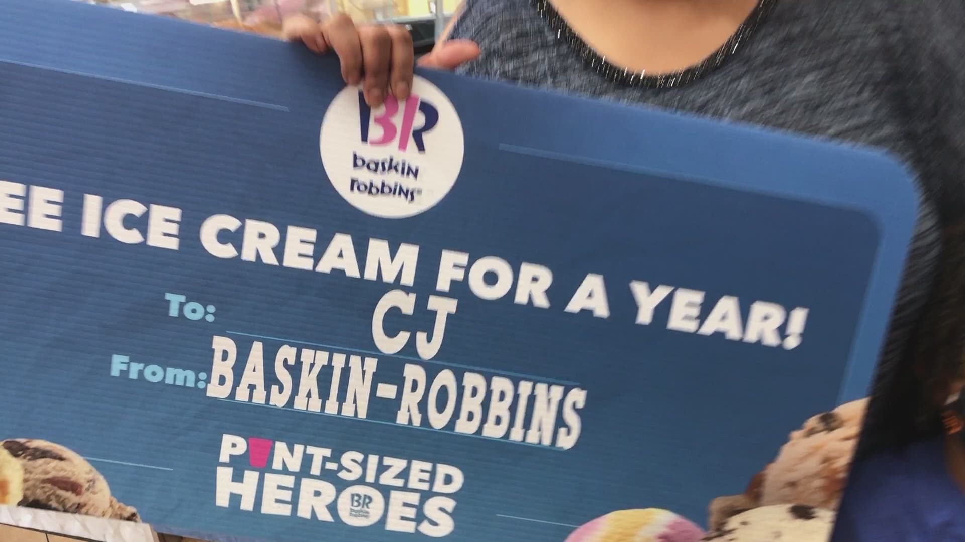 Local Eighth Grader Named Baskin-Robbins ‘Pint-Sized Hero’