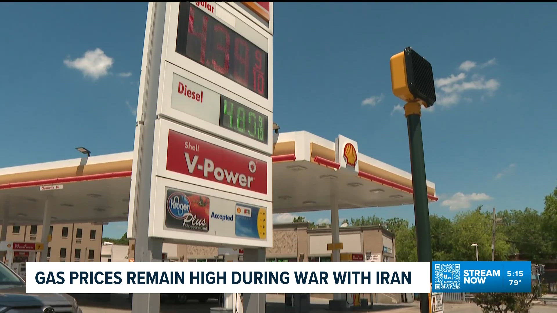 Gas prices remain high during war with Iran | 11alive.com