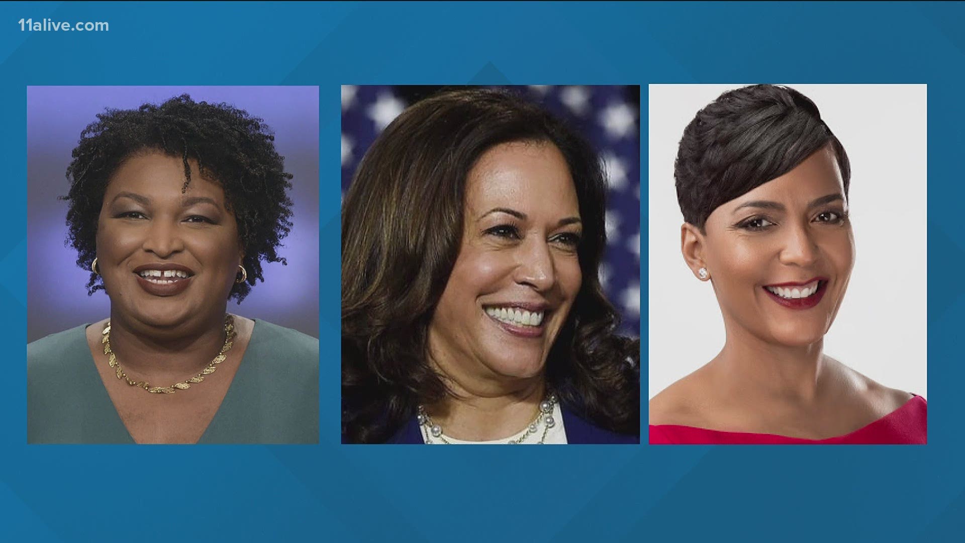 Kamala Harris, Stacey Abrams and Keisha Lance Bottoms each graduated from historically black colleges and universities.