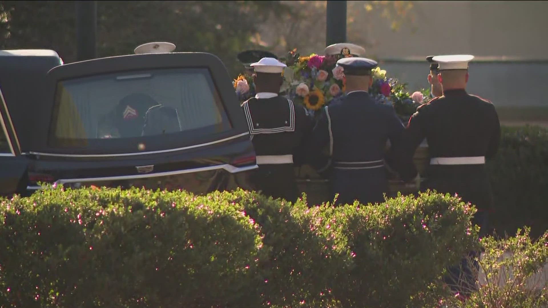 Monday marks the first day of memorial events for the former first lady.