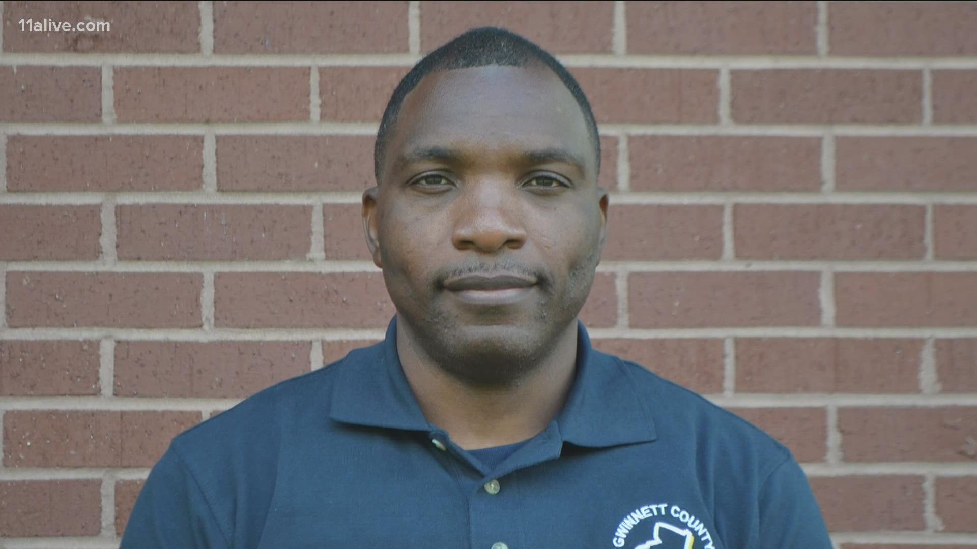 The Gwinnett County Police Department said Ronald Donat was part of the 112th training academy.