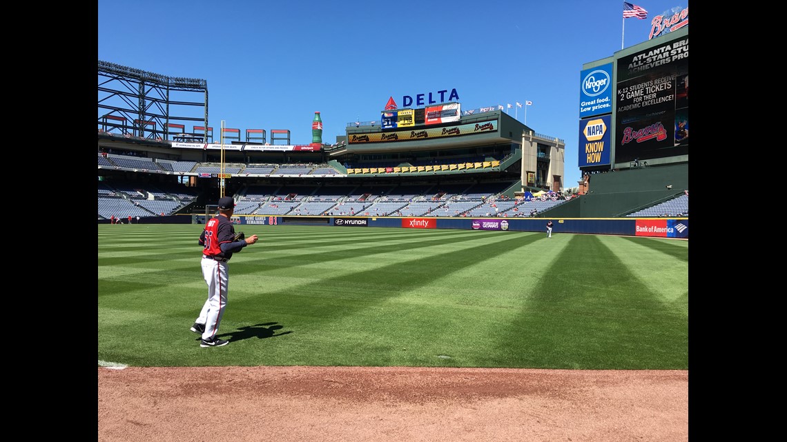 Atlanta Braves on Instagram: “Here's the Turner Field Final Season patch  we'll be wearing this season:”